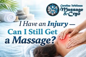 massage when injured in Myrtle Beach SC