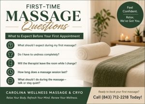 massage questions in Myrtle Beach SC